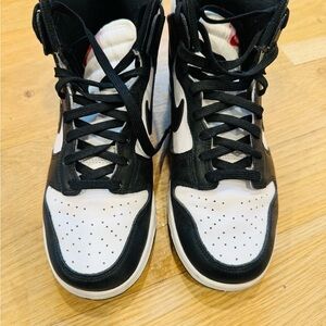 Nike Black and White High Dunk PANDA